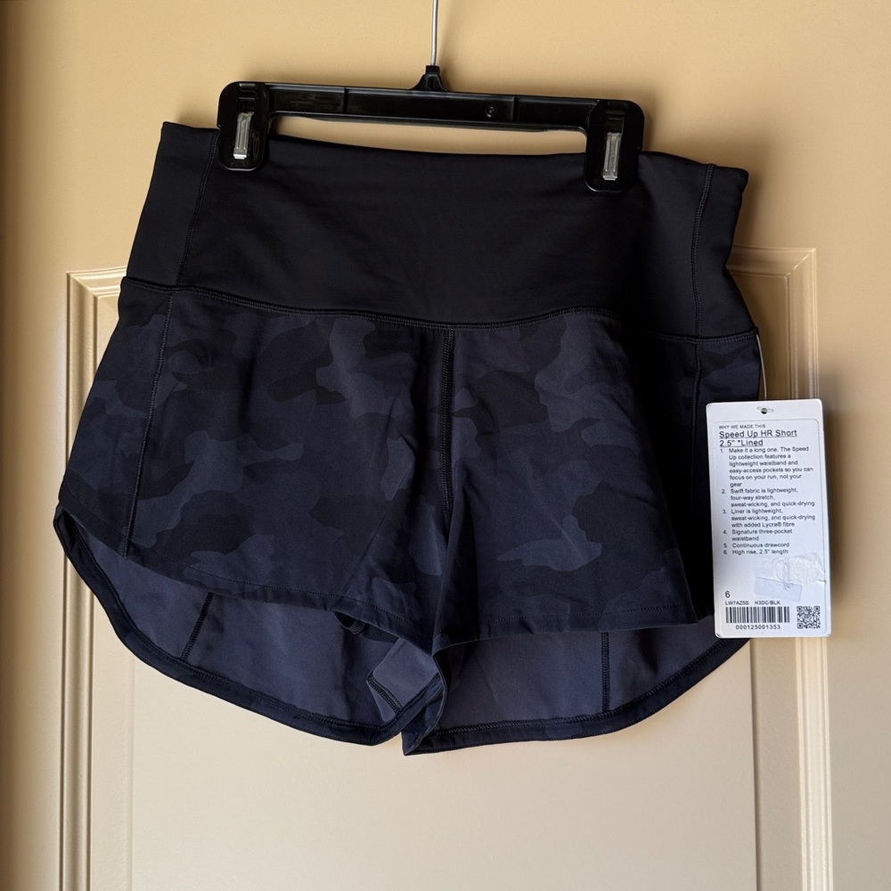 Lululemon Speed Up High Rise Shorts